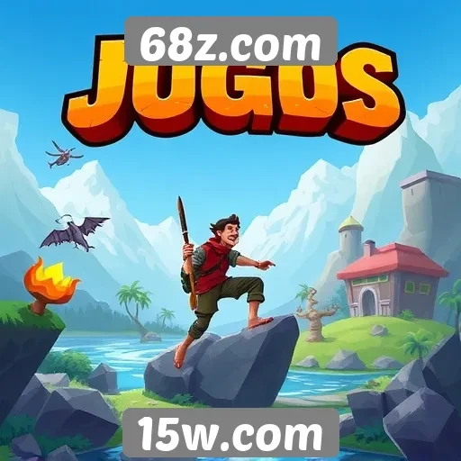 Análise da biblioteca de jogos disponível no 68z.com